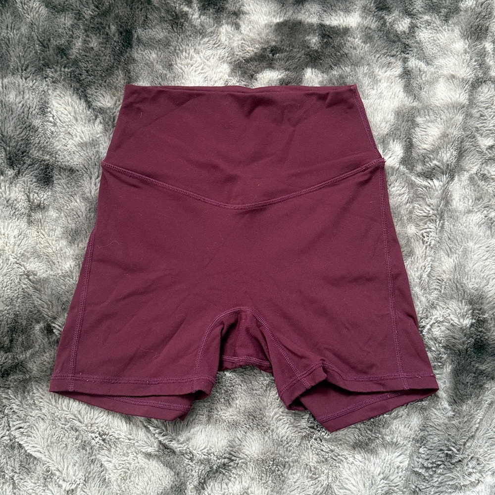 TLF Maroon Active Shorts